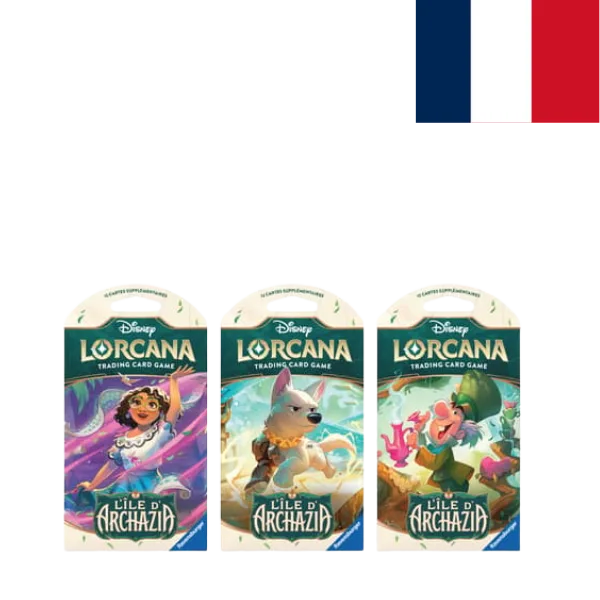 Disney JCC Lorcana L'île d'Archazia booster sous blister