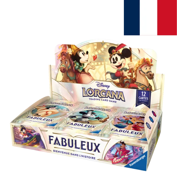Disney Lorcana JCC Lorcana Fabuleux Booster Display