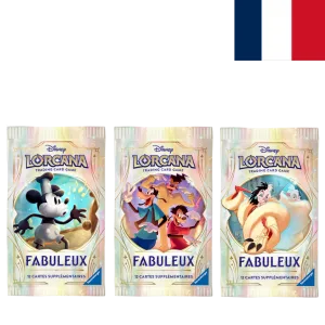 Disney Lorcana JCC Lorcana Fabuleux Booster sous manchon