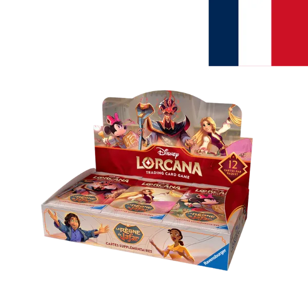 Disney Lorcana JJC Le Règne de Jafar Booster Display