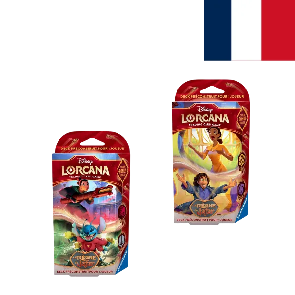 Disney Lorcana JJC Le Règne de Jafar Deck préconstruit pour 1 joueur