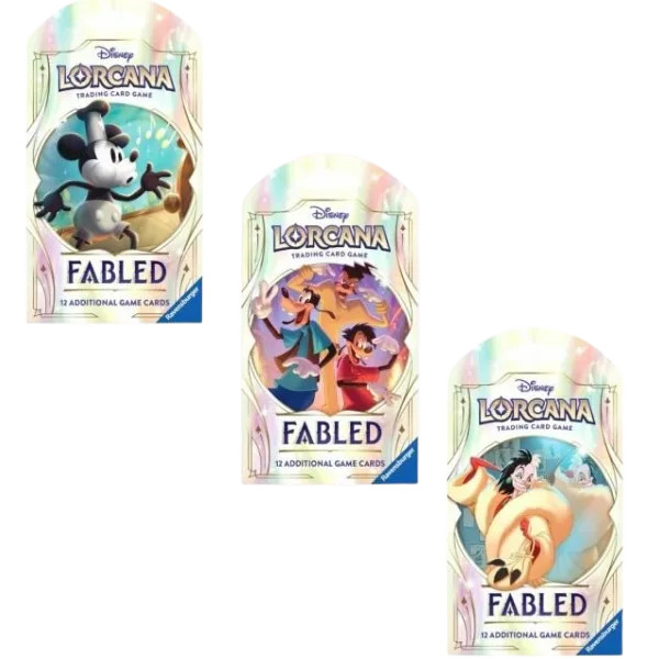 Disney Lorcana TCG: Fabled: Welcome to the story Sleeved Booster Pack