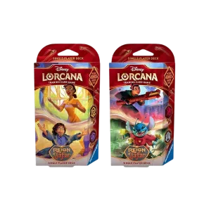Disney Lorcana Trading Card Game Reign Of Jafar starter display
