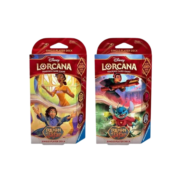 Disney Lorcana Trading Card Game Reign Of Jafar starter display