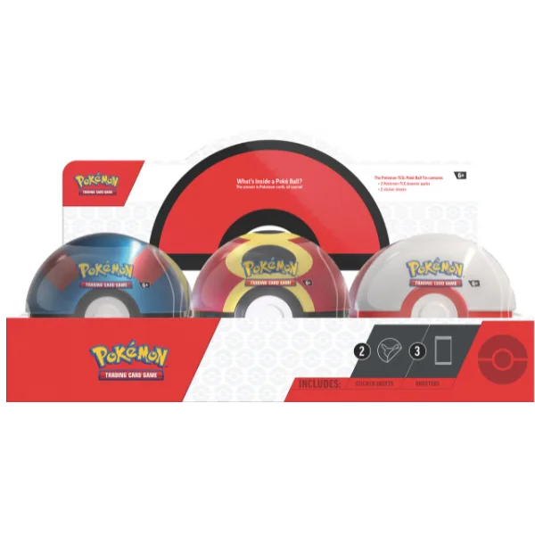 Pokémon TCG Pokéball Tin - 202510 Pokémon TCG Pokéball Tin - 202510
