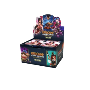 Riftbound League of Legends TCG - Set One Origins Booster Display