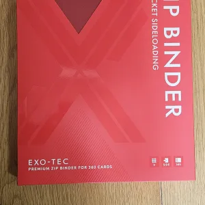 Vaultx Zip Binder 9-pocket sideloading