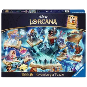 Disney Lorcana – Glimmers of the Realm Sapphire 1000 stuks