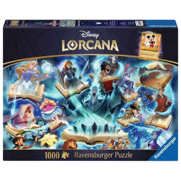 Disney Lorcana – Glimmers of the Realm Sapphire 1000 stuks