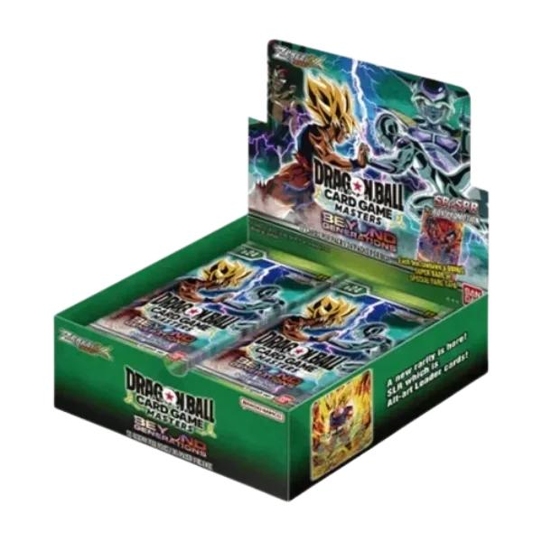 Dragon Ball Card Game Masters Beyond Generations B24 Display Box