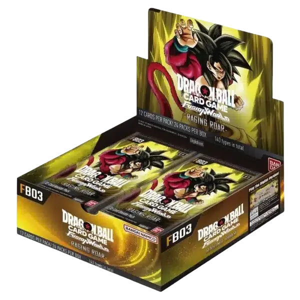 Dragon Ball Fusion World Raging Roar Display Box FB03