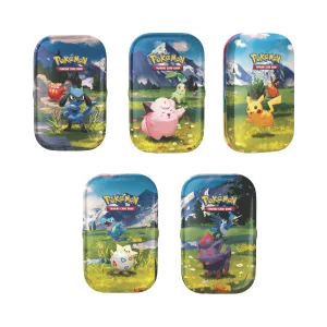 Pokemon TCG Mega Evolution M2.5 Transcendents Heroes Mini tin - artset 5 stuks inhoud
