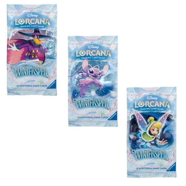 Lorcana Trading Card Game Winterspell Booster packs