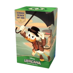 Lorcana Trading Card Game Winterspell Gift Box Scroge Mcduck