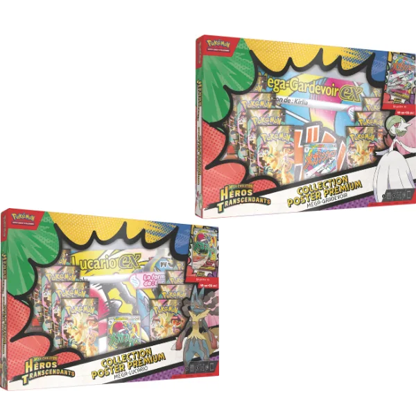 Pokémon TCG ME2.5 Ascended Heroes Premium Poster Collection Mega-Lucario Mega-Gardevoir Pokémon TCG ME2.5 Ascended Heroes Premium Poster Collection Mega-Lucario Mega-Gardevoir