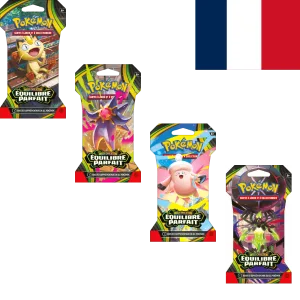 Pokémon JCC M03 Equilibre Parfait Booster sous manchon