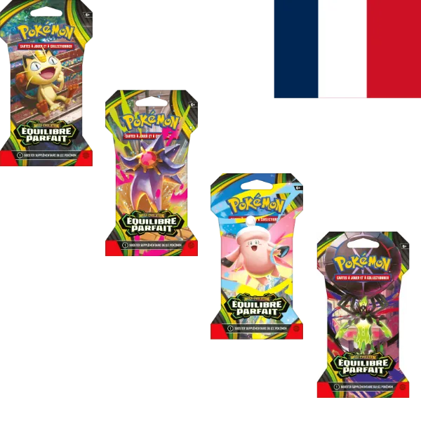 Pokémon JCC M03 Equilibre Parfait Booster sous manchon
