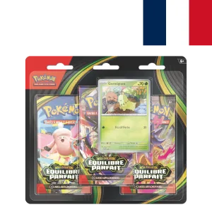 Pokémon JCC M03 Equilibre Parfait Tripack Blister Germignon
