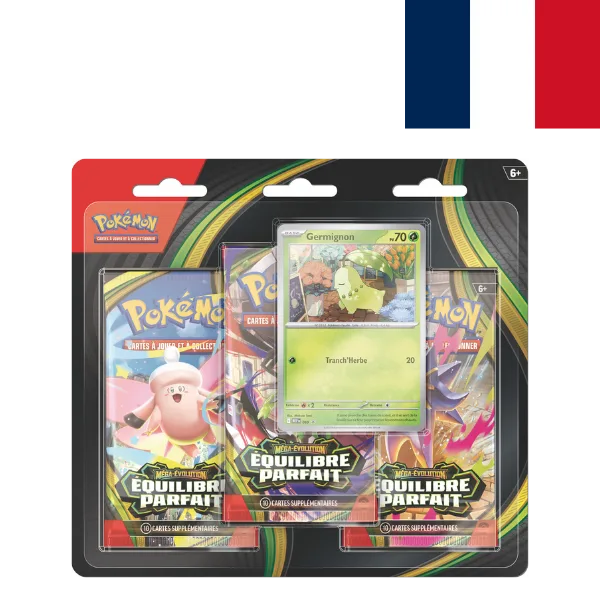Pokémon JCC M03 Equilibre Parfait Tripack Blister Germignon