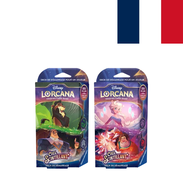 Lorcana Ciel Scintillant deck de démarrage