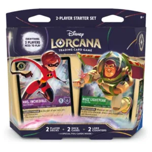 Disney Lorcana set 12 Wilds Unknown 2-Player Starter Set