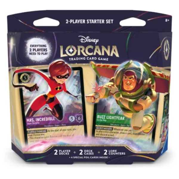 Disney Lorcana set 12 Wilds Unknown 2-Player Starter Set