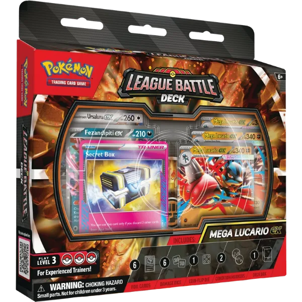 League battle deck - Mega Lucario - 202605