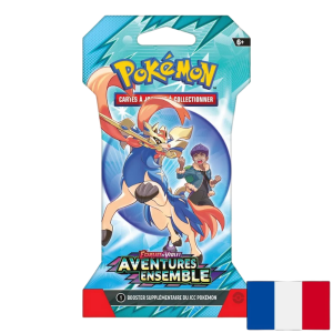 Pokémon JCC Écarlate et Violet Aventure Ensemble sleeved booster