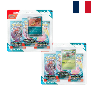 Pokémon JCC Écarlate et Violet Aventure Ensemble tripack (set)