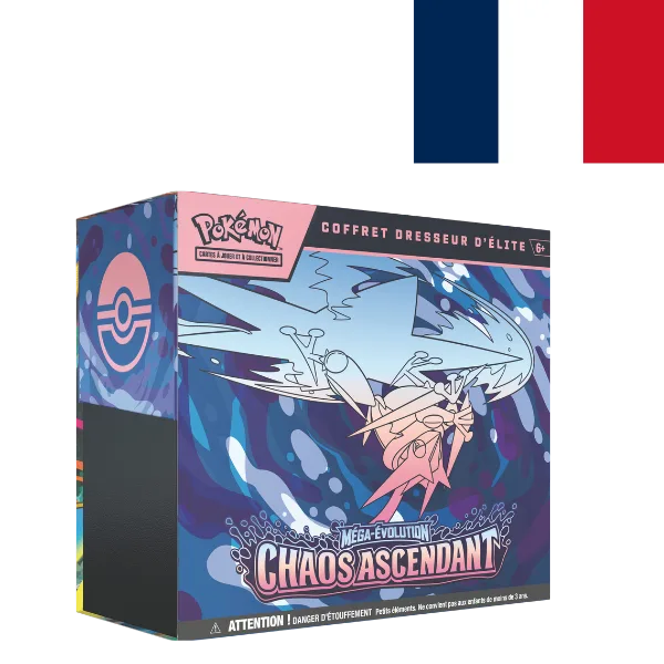 Pokémon JCC Méga-évolution M04 Chaos Ascendant Coffret Dresseur D'élite