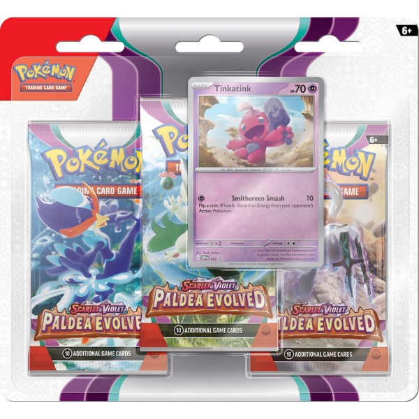 Pokemon-Scarlet-violet-Paldea-Evolved-3-booster-Blister-Tinkatink-pokemart.jpg