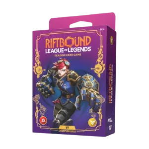 Riftbound League of Legends TCG Unleashed Vi Champion Deck