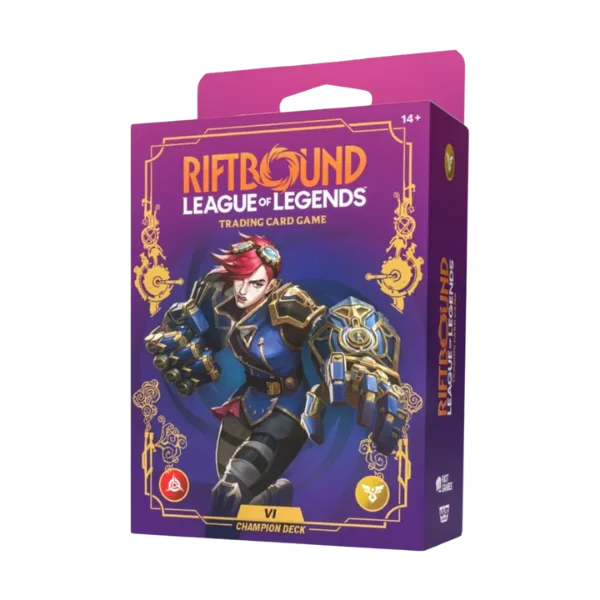 Riftbound League of Legends TCG Unleashed Vi Champion Deck