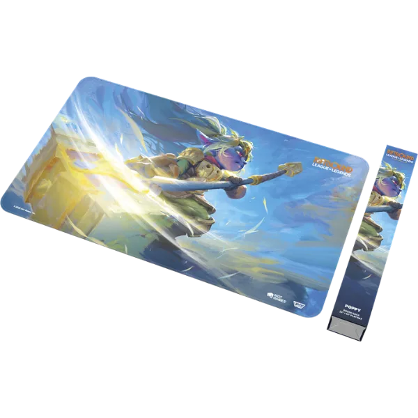 Riftbound League of Legends playmat Poppy