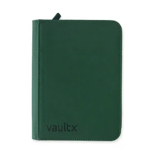 Vaultx Exo-Tec Zip Binder 4-Pocket Groen