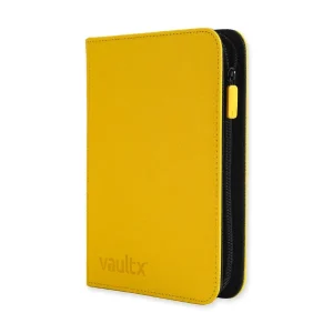 Vaultx Exo Tec Zip Binder 4-Pocket Geel
