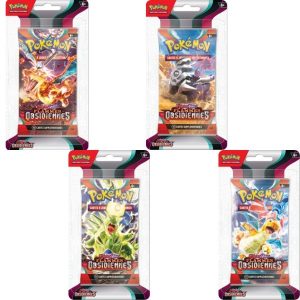 Pokémon TCG Ecarlate et Violet 3: Flammes Obsidiennes - Booster sous blister (kopie)