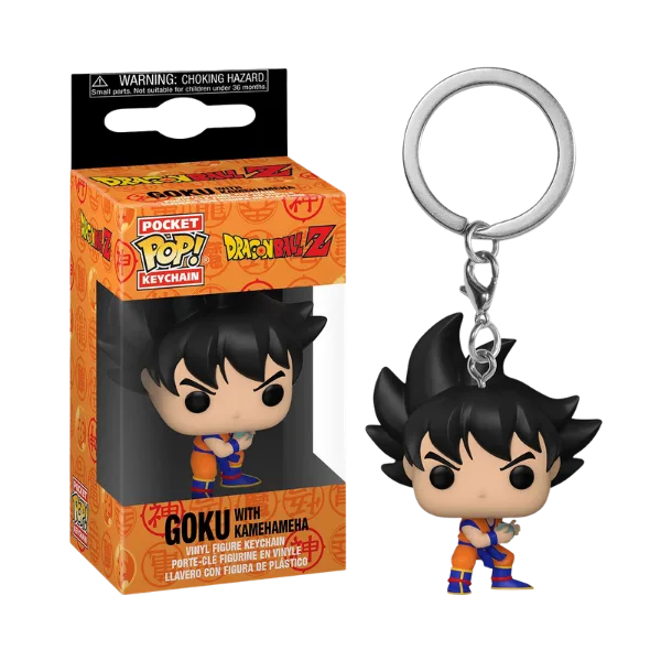 Funko Pop Dragon Ball Z - Goku met Kamehameha sleutelhanger