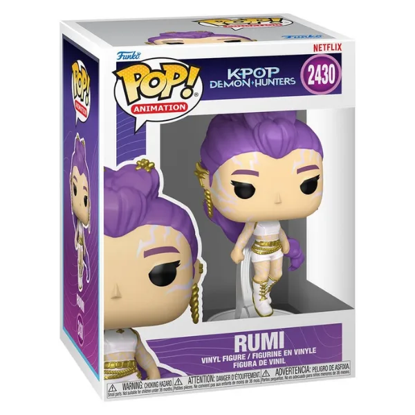 KPop Demon Hunters POP! Animation Vinyl Figures Rumi 9 cm POP! Figures KPop Demon Hunters
