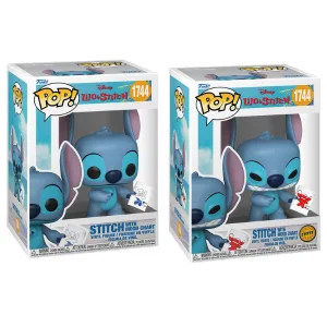 Lilo & Stitch POP! Vinyl Figure Stitch with Mood Chart wChase 9 cm Assortment (6) POP! Figures Lilo & Stitch