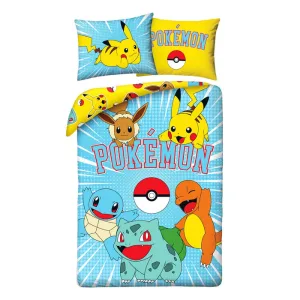 Pokémon Duvet Set Ver. 14 140 x 200 cm 70 x 90 cm