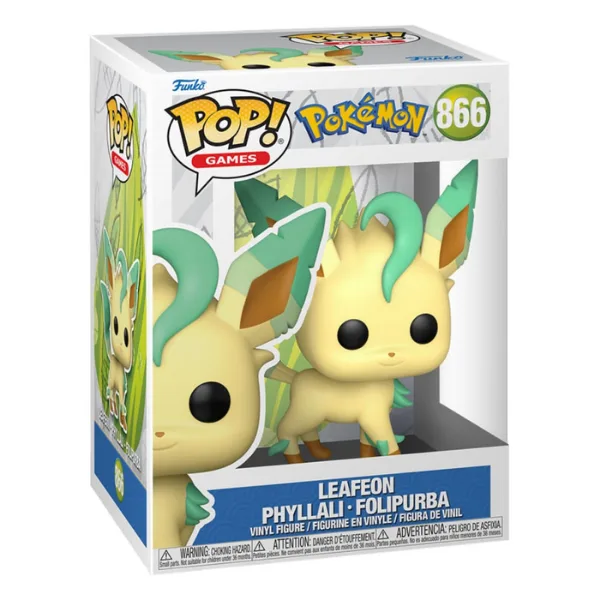 Pokémon POP! Games Vinyl Figure Leafeon (EMEA) 9 cm POP! Figures Pokémon