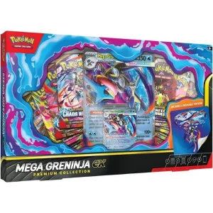 Pokémon TCG Mega Greninja Ex Premium Collection