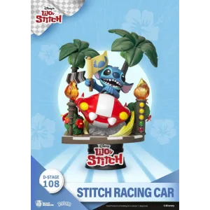 Disney: Lilo & Stitch – Stitch Racing Car PVC Diorama