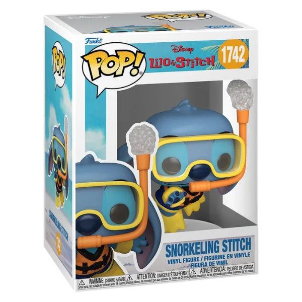 Lilo & Stitch POP! Vinyl Figure Snorkeling Stitch 9 cm POP! Figures Lilo & Stitch