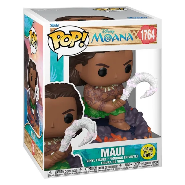 Moana POP! Premium Vinyl Figure Maui (GW) 9 cm POP! Figures Vaiana