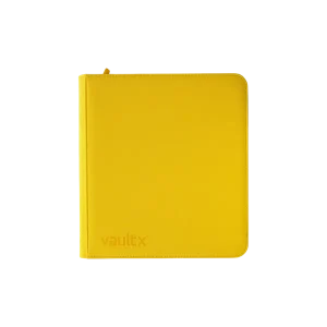 Vaultx Exo-Tec Zip Binder 12-Pocket Geel