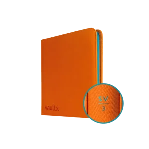 Vaultx Exo-Tec Zip Binder SV3 12-Pocket oranje