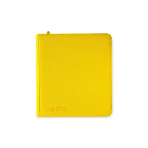 Vaultx Exo-Tec Zip Binder XL 12-Pocket Geel