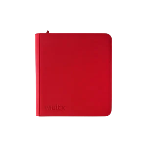 Vaultx Exo-Tec Zip Binder XL 12-Pocket Rood